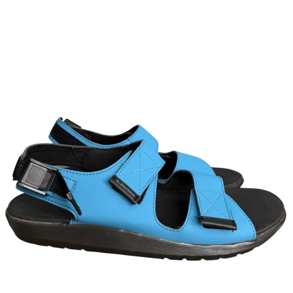 Doc Dr. Martens Crewe Blue Double Strap Sandals Size US 13 EU 47 Men’s AW004 - Picture 1 of 16
